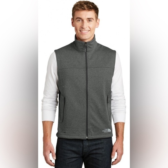 The North Face Ridgeline Soft Shell Vest, XXL deep grey full zip - Picture 1 of 9
